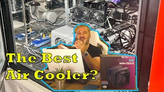 Cooler Master MasterAir MA824 Stealth Review – Is it the best Air Cooler [upl. by Adnohsor745]