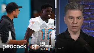 Dissecting how Tua Tagovailoa Tyreek Hill view contract situations  Pro Football Talk  NFL on NBC [upl. by Garaway]