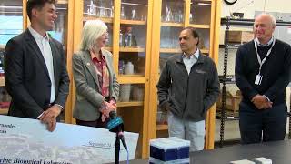 Marine Biological Laboratories receives 200000 grant for STEM Ed [upl. by Inness548]