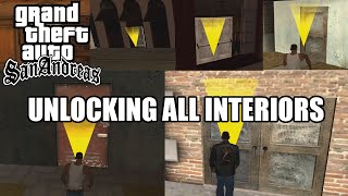 How to unlock interiors in GTA SA [upl. by Lebana]