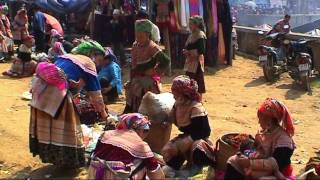 VIETNAM hill tribes Hmong and Dzao sdvideo [upl. by Miranda781]