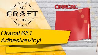 Oracal 651 Adhesive Vinyl [upl. by Stine]