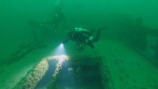 Lake Erie Shipwreck Diving Crystal Wreck 2016 [upl. by Rosalinde]