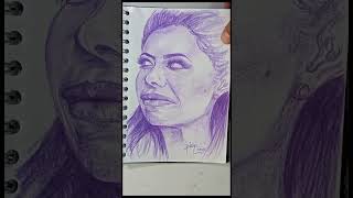 Practicas de rostro femenino art drawing sketchbook portrait dibujo [upl. by Takashi207]