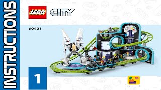 LEGO 60421 instructions  City  2024  Book 1  Robot World legoinstructions BID legocity funny [upl. by Ailedamla985]