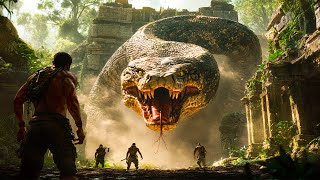 He fights a giant snake to save his village  Action Movie Adventure  Full Movies in English HD [upl. by Eilime]