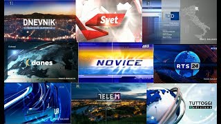 Slovenian News Intro Compilation 2018 Slovenske Špice za Dnevnik KOMPILCIJA 2018 [upl. by Reginald461]