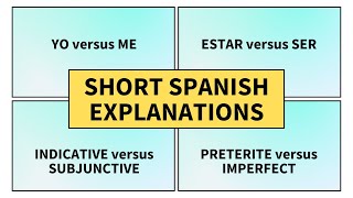 Quick Spanish Explanations on Difficult Topics [upl. by Pheni]