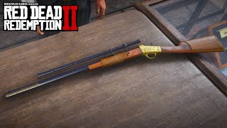 RED DEAD REDEMPTION 2  ROLLING BLOCK RIFLE Weapons Customization amp Showcase [upl. by Zenia984]