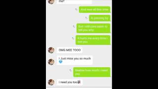 Song Lyrics Text Prank on EX GIRLFRIEND  quotI Hate You I Love Youquot by Gnash Ft olivia obrien [upl. by Joyann]