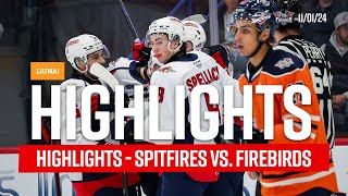 Highlights Spitfires vs Firebirds Friday November 1st [upl. by Aniad]