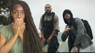 Eminem  Lucky You Official Music Video ft Joyner Lucas  REACTION 🔥🔥🔥 [upl. by Asinla]