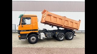 DAIMLERBENZ Actros 2640 K 6x4 [upl. by Burra]