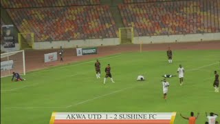 Akwa United vs Sunshine Stars 12 Presidential Cup 2021 Nigeria Football [upl. by Aleyam]