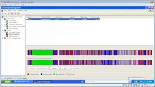 Defragment your hard drive Windows XP [upl. by Keyek]