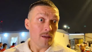 Oleksandr Usyk REACTS to Tyson Fury beating Ngannou [upl. by Thadeus380]