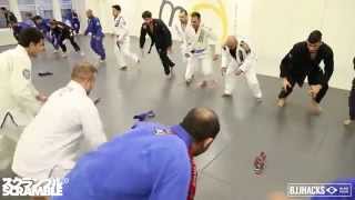 Marcelo Garcias Fun BJJ WarmUp Games  In the Gym with BJJ Hacks [upl. by Allehcram623]