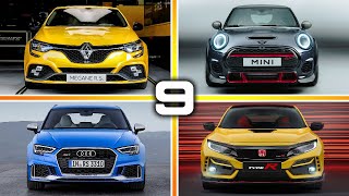 TOP 9 FASTEST HOT HATCHBACKS IN THE WORLD 2021 [upl. by Gabbi]