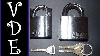 275 Abloy 342 and 350 explored no picking [upl. by Herby]