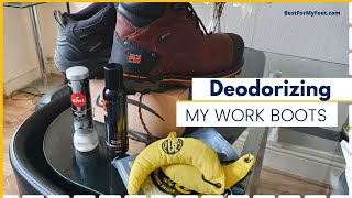 Heres How I Deodorize My Work Boots Effectively [upl. by Daryn]