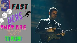 3 Fast Guitar Licks That Are Easy To Play [upl. by Nayr]