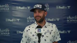 Callum Tarren Thursday Flash Interview 2024 Charles Schwab Challenge © PGA Tour [upl. by Cheshire119]