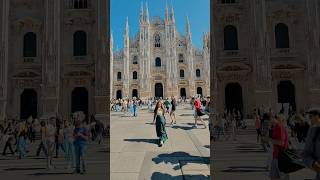 📍 Duomo di Milano shortvideo youtubeshorts travel duomomilano italytamilvlog trending [upl. by Lusty]