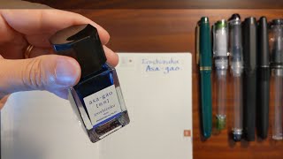 Iroshizuku AsaGao and Fountain Pens [upl. by Yorgen]