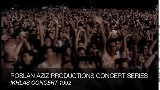 IKHLAS CONCERT 1992  Telaga by ZAINAL ABIDIN [upl. by Anairda]