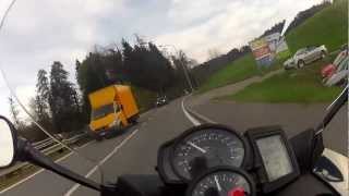 Hirzel Pass BMW F 800 ST amp GoPro [upl. by Wolcott]