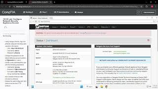 1056 Lab Configure Network Security Appliance Access [upl. by Tenay]
