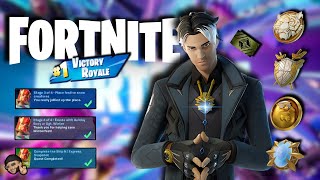 Winterfest Quests Complete 4 Society Medallions Keycard and 1 Victory Royale  👑 [upl. by Kant754]