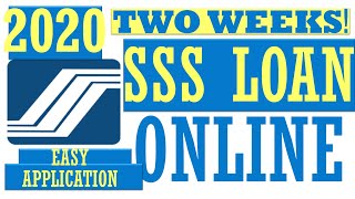 How to Apply for SSS Salary Loan Online TWO weeks [upl. by Meehyrb191]