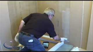 Waterproofing Tanking Showers before Tiling [upl. by Eihpos]