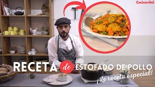 Cómo hacer estofado de pollo receta original mexicana  Clases de Cocina Vital [upl. by Irreg]