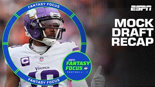 12Team PPR Mock Draft  Fantasy Focus 🏈 [upl. by Adnuhsar]