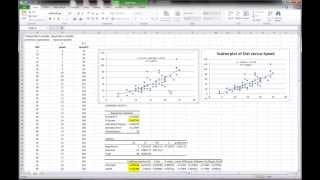 Excel  Polynomial Quadratic Regression [upl. by Nogam911]