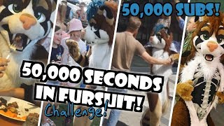 50000 SECONDS IN FURSUIT 00 [upl. by Mayap]