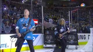 Metallica performs national anthem at the Stanley Cup Final [upl. by Elwood]