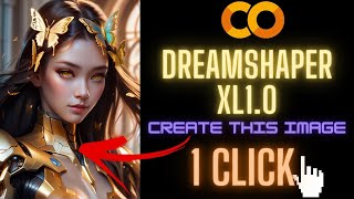 DreamShaper XL 10 FREE  Stable Diffusion 1 CLICK Google Colab Without GPU [upl. by Galven]