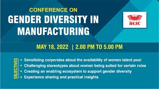 BCIC Conference on Gender Diversity in Manufacturing on May 18 2022 [upl. by Aitam]