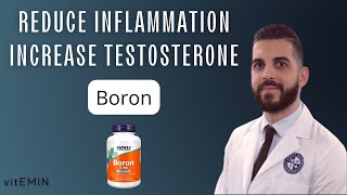 How Boron Increases Testosterone And Reduces Inflammation [upl. by Bible]