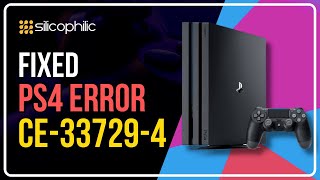 How To Fix PS4 Error Code CE337294 WORKING METHODS [upl. by Arot]