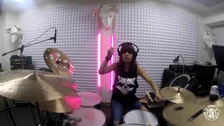 NERVOSA  Perpetual Chaos Drum Playthrough  Napalm Records [upl. by Pirnot880]