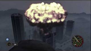 Mercenaries 2  Nuclear Explosion Zoomed Out  HD [upl. by Isis]