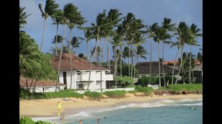 Kiahuna Plantation quotEROSIONquot Outrigger Condos amp Castle Vacation Rentals sit on the sand Poipu Beach [upl. by Ross]