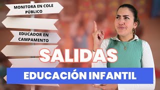 Salidas del Grado Superior en EDUCACIÓN INFANTIL [upl. by Fedirko]