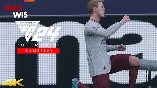 Crystal Palace vs Manchester United  EA FC 24 Realistic Gameplay  EPL Match Week 36 [upl. by Tterb]