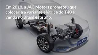 JAC lança o iEV40 o carro elétrico mais barato do Brasil carro elétrico [upl. by Head]