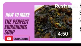 How TO MAKE EDIKAIKONG SOUP [upl. by Lindeberg]